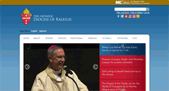Desktop Screenshot of catholiccharities.dioceseofraleigh.org